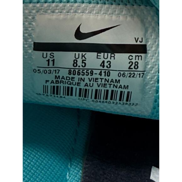 Size‎ 11 - Nike Zoom Rival M Track & Field Polarized Blue Sneaker 806559-410 - Picture 10 of 12